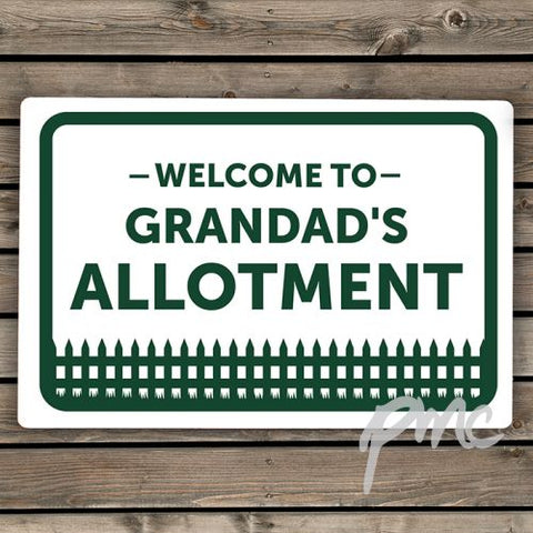 Personalised Welcome To Sign