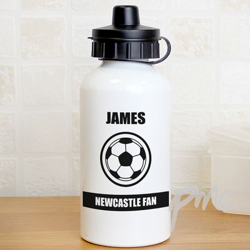 Personalised Football Fan Drinks Bottle