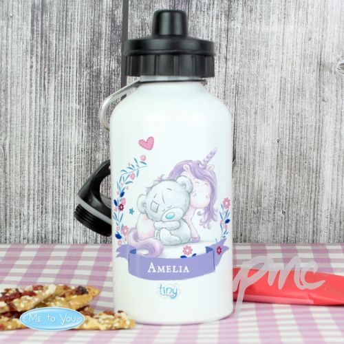 Personalised Tiny Tatty Teddy Unicorn Water Bottle