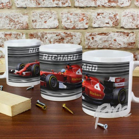Personalised Formula 1 Mug