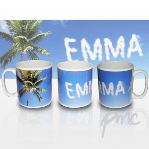 Personalised Palm Tree Mug
