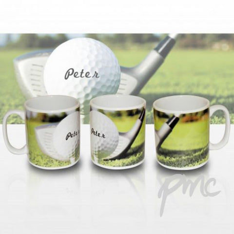 Personalised Golf Ball Mug