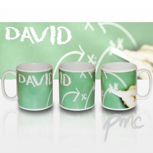 Personalised Football Tactics Board Mug