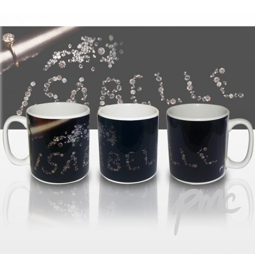 Personalised Diamond Mug