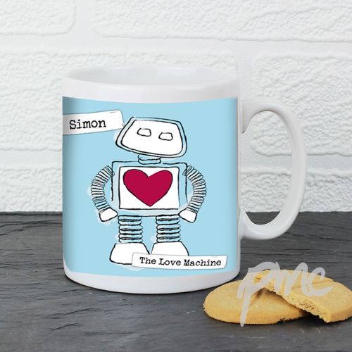 Personalised Love Machine Mug