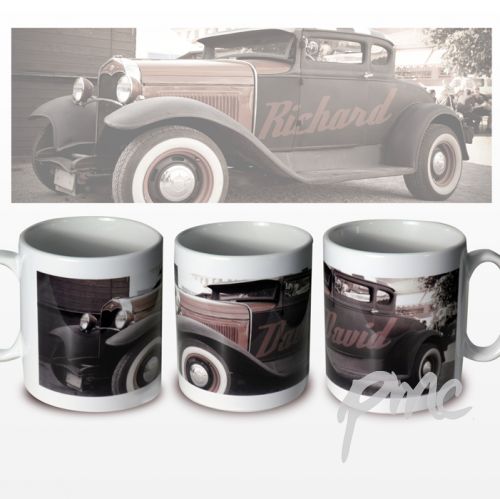 Personalised Classic Car Mug