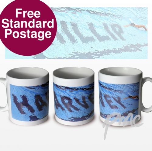 Personalised Swimmer Mug