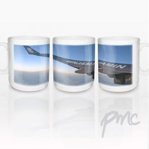 Personalised Jet Wing Mug