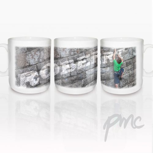 Personalised Climber Mug