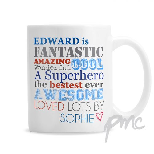 Personalised He Is.. Mug