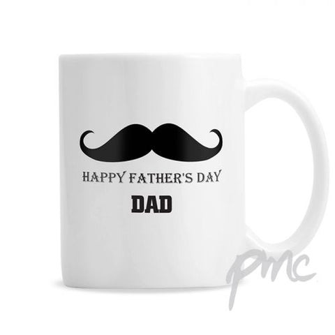 Personalised Moustache Mug