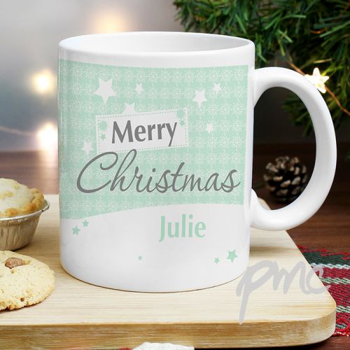 Personalised Snowflake Mug