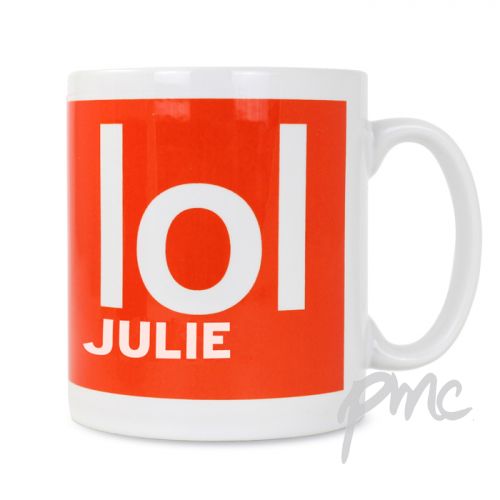 Personalised LOL Slogan Mug