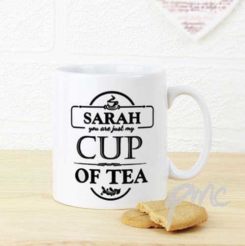 Personalised Just my Cup of Tea Mug