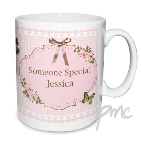 Personalised Delicate Butterfly Mug