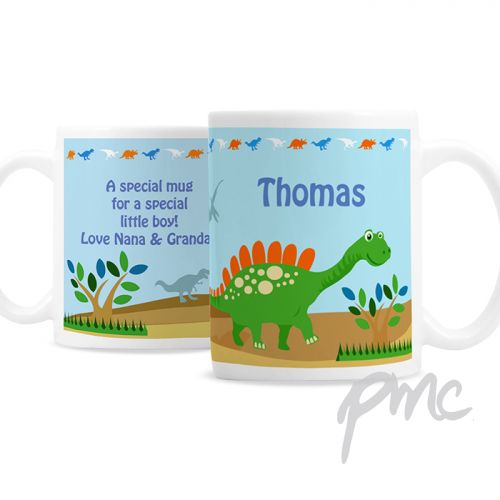 Personalised Dinosaur Mug
