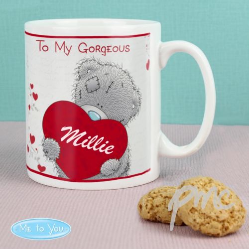Personalised Me to You Big Heart Mug