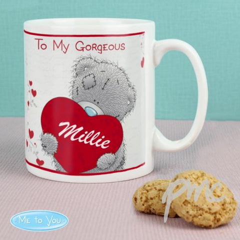 Personalised Me to You Big Heart Mug