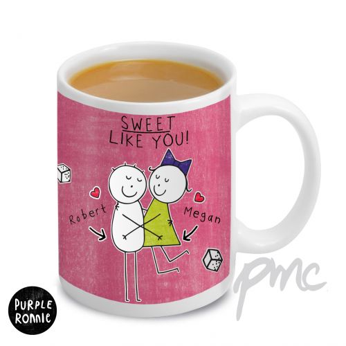 Personalised Purple Ronnie Sweet Like You Mug