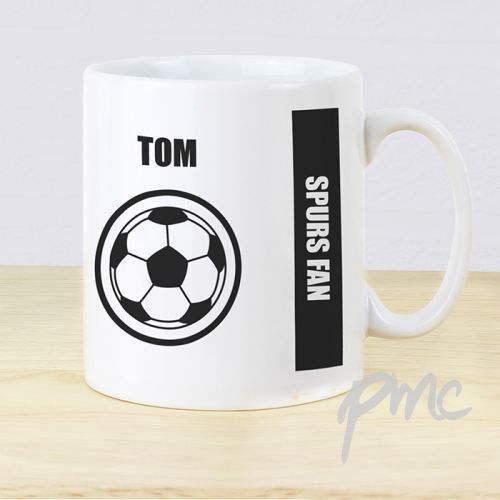 Personalised Football Fan Mug