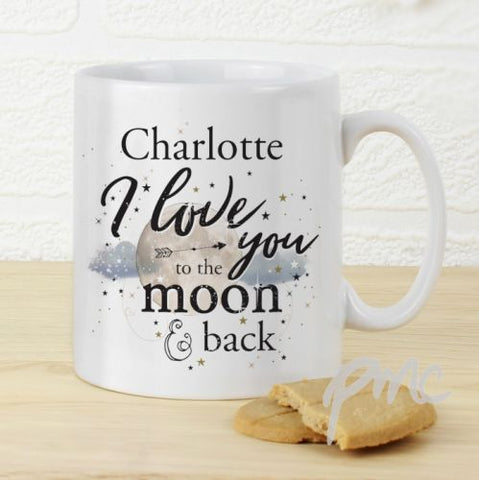 Personalised To the Moon & Infinity... Mug