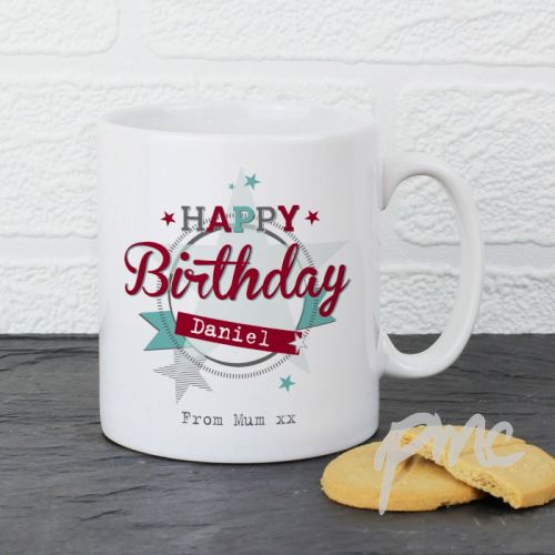 Personalised 50s Retro Mug