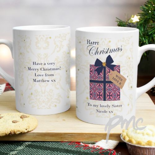 Personalised Luxury Present Slim Mug