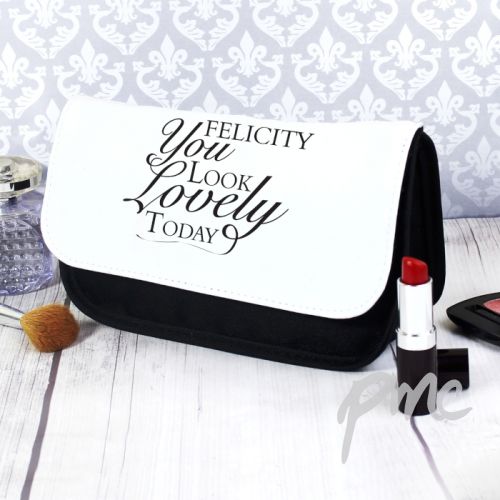 Personalised Look Lovely Make Up Bag