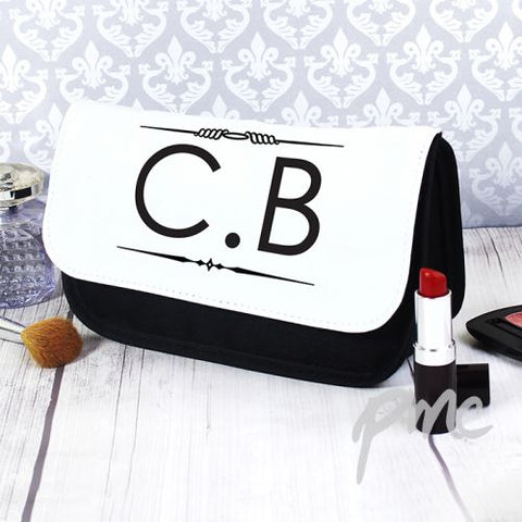 Personalised Initials Make Up Bag