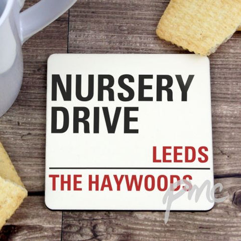Personalised London Street Sign Coaster