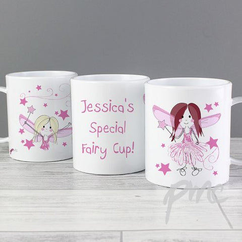 Personalised Fairy Plastic Cup