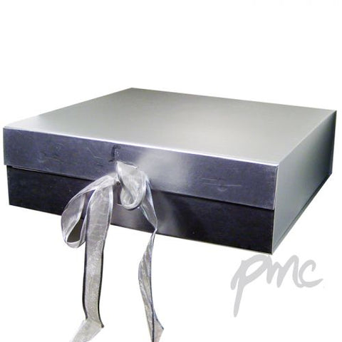 Silver Presentation Gift Box - Suitable for Breakfast Sets