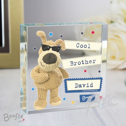 Personalised Boofle Stars Large Crystal Token