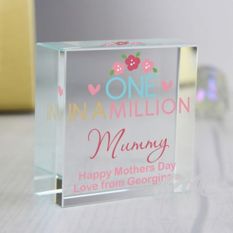 Personalised One in a Million Medium Crystal Token