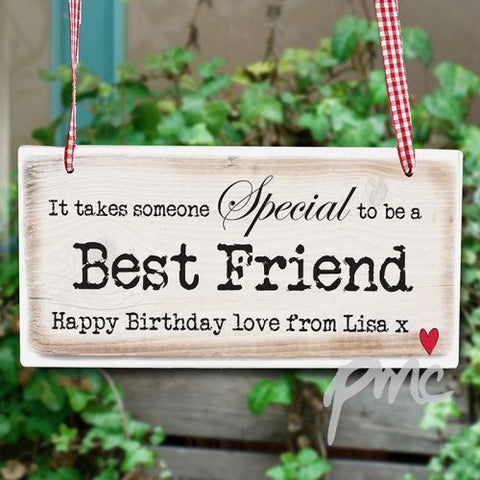 Personalised Someone Special Wooden Sign