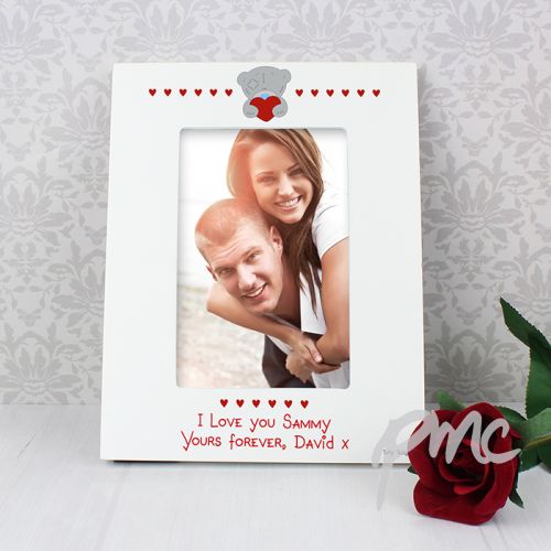 Personalised Me to You Big Heart 4x6 Photo Frame