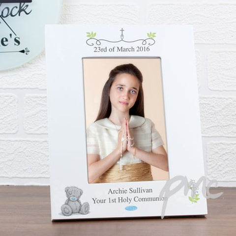 Personalised Me To You Religious Cross 6x4 Photo Frame