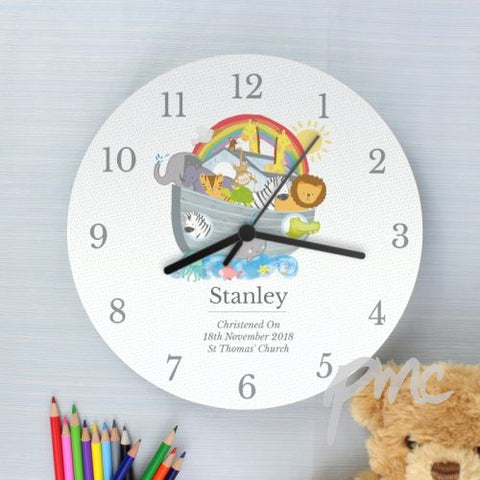 Personalised Noah's Ark Clock