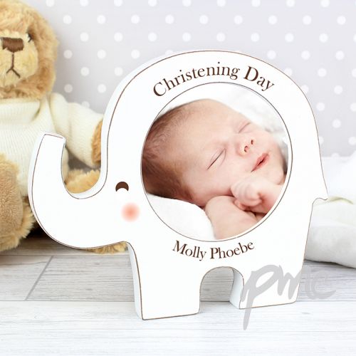 Personalised Elephant Photo Frame