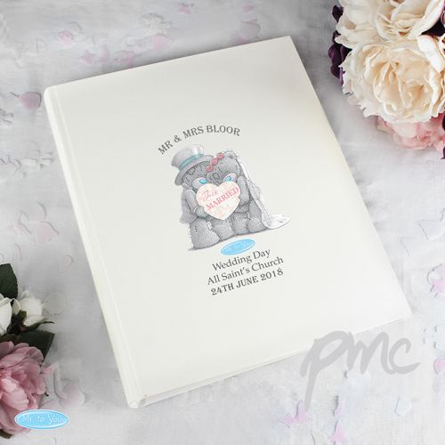 Personalised Me To You Wedding Album with Sleeves