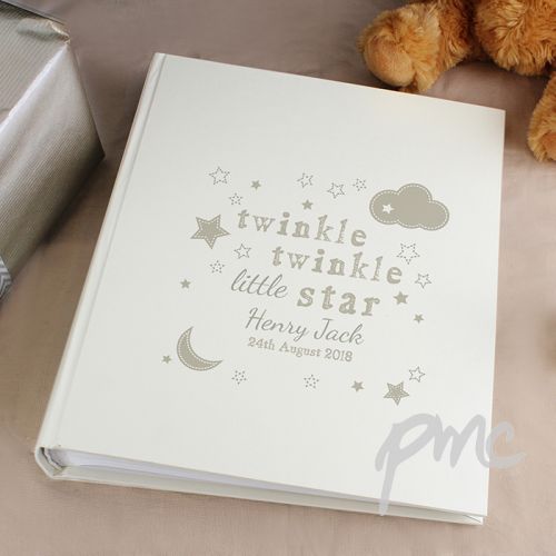 Personalised Twinkle Twinkle Album with Sleeves
