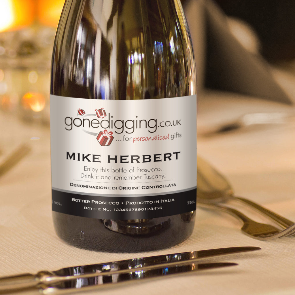 Corporate Classic Personalised Prosecco