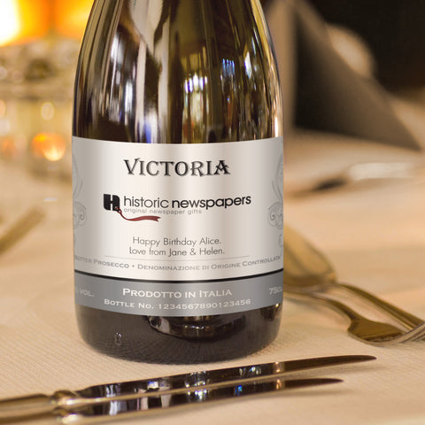 Traditional Corporate Personalised Prosecco