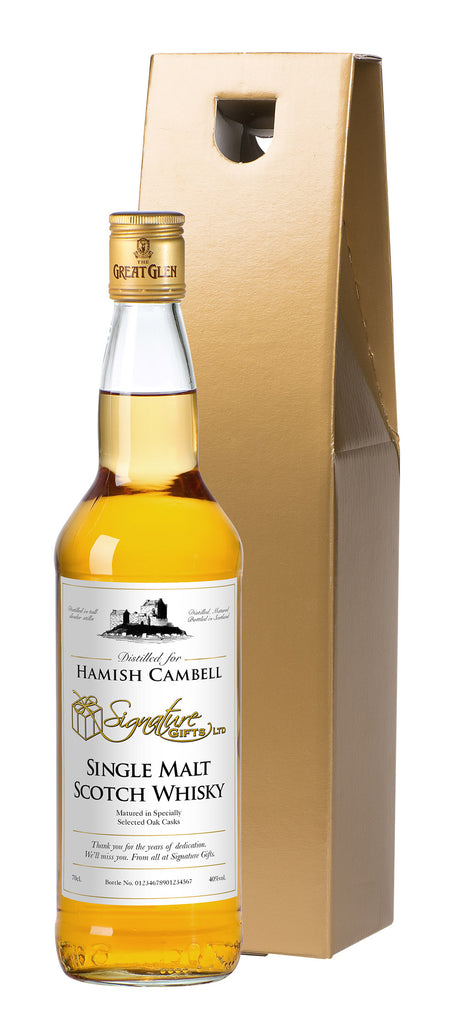 Corporate Classic Personalised Single Malt Whisky