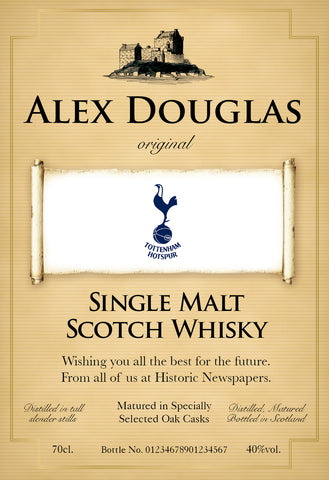 Spurs Traditional Personalised Single Malt Whisky