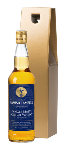 Spurs Blue Personalised Single Malt Whisky