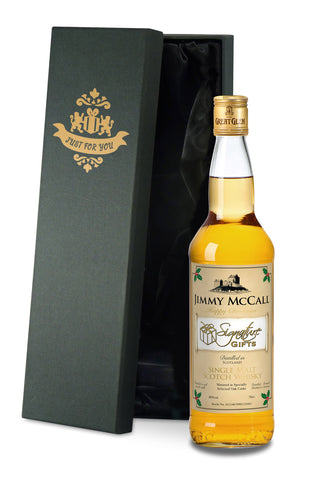 Corporate Christmas Single Malt Whisky in a Silk Lined Box