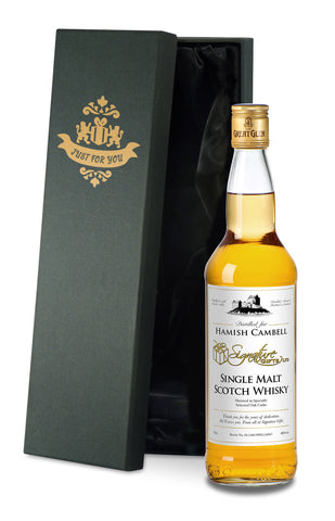 Corporate Classic Single Malt Whisky in a Silk Lined Box