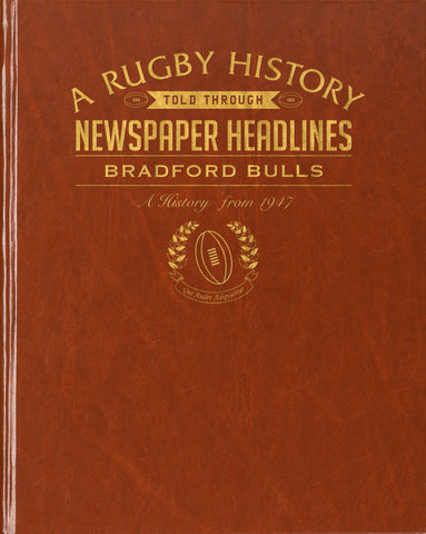 Bradford Bulls Rugby Newspaper Book