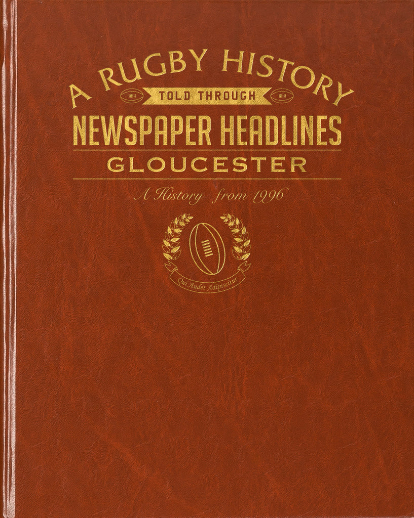 Gloucester Rugby Newspaper book